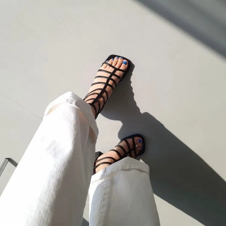 [ Pre-order ] Gladiator Ankle Sandals