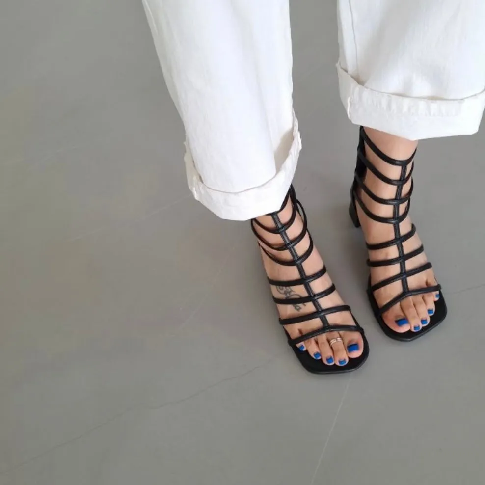 [ Pre-order ] Gladiator Ankle Sandals