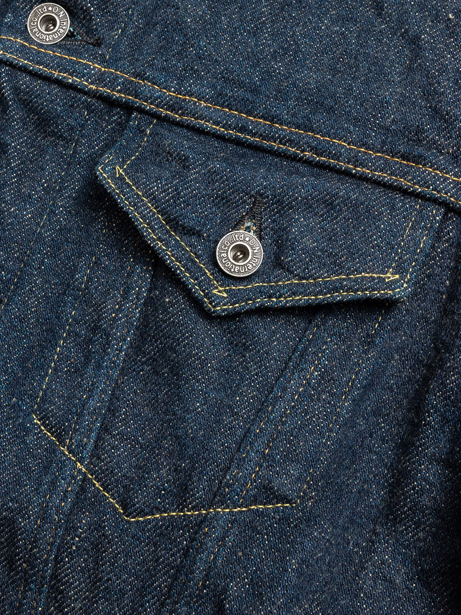 02527P-ZR "Secret Denim" 20oz Selvedge Denim Jacket