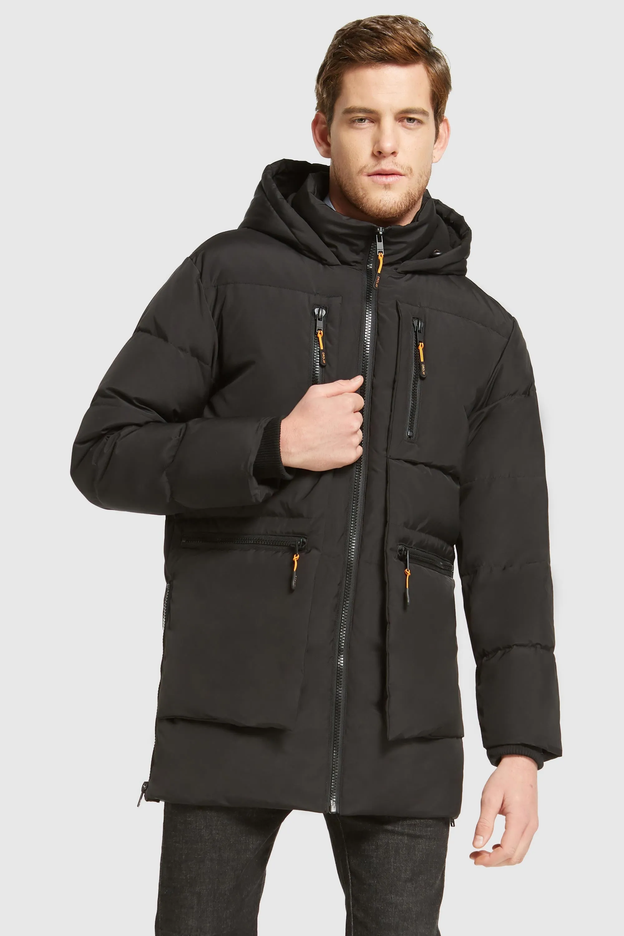 092 Classics Hooded Thickened Down Jacket