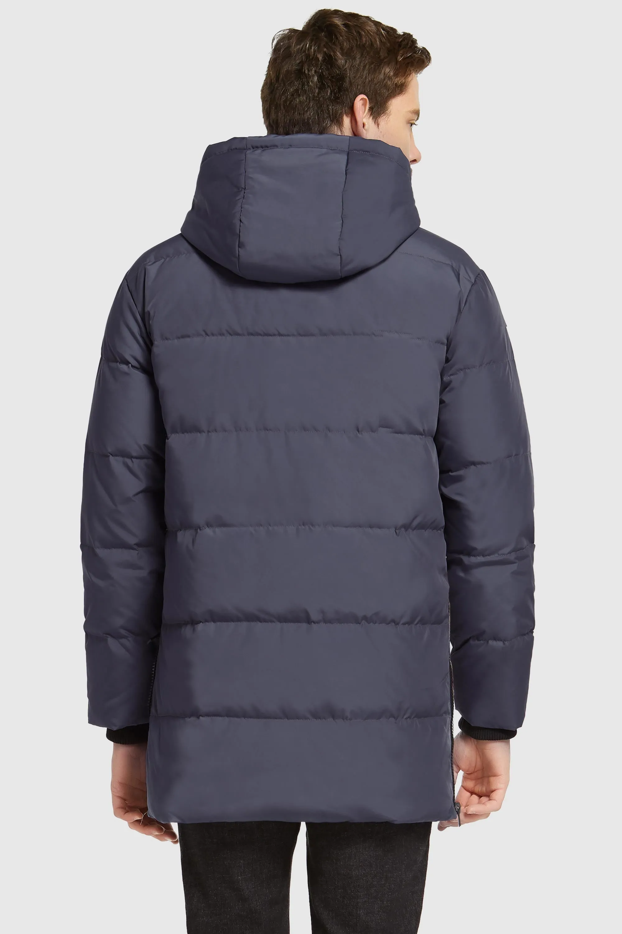 092 Classics Hooded Thickened Down Jacket