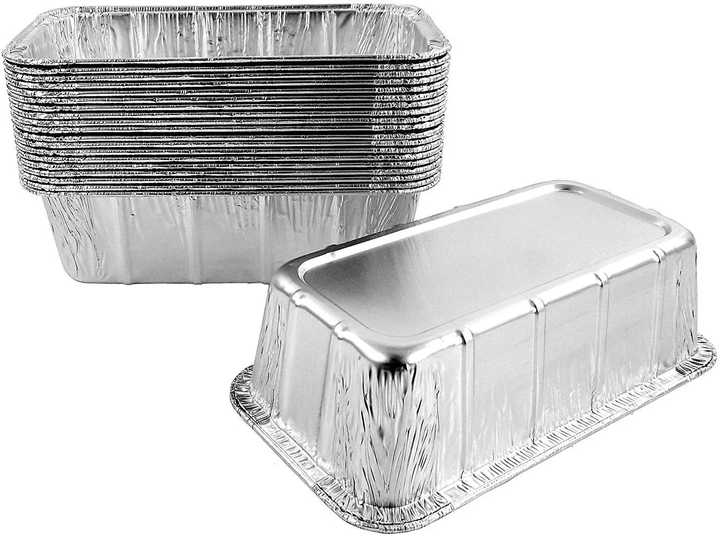 1 1/2 lb. Aluminum Foil Loaf Pan 50/PK