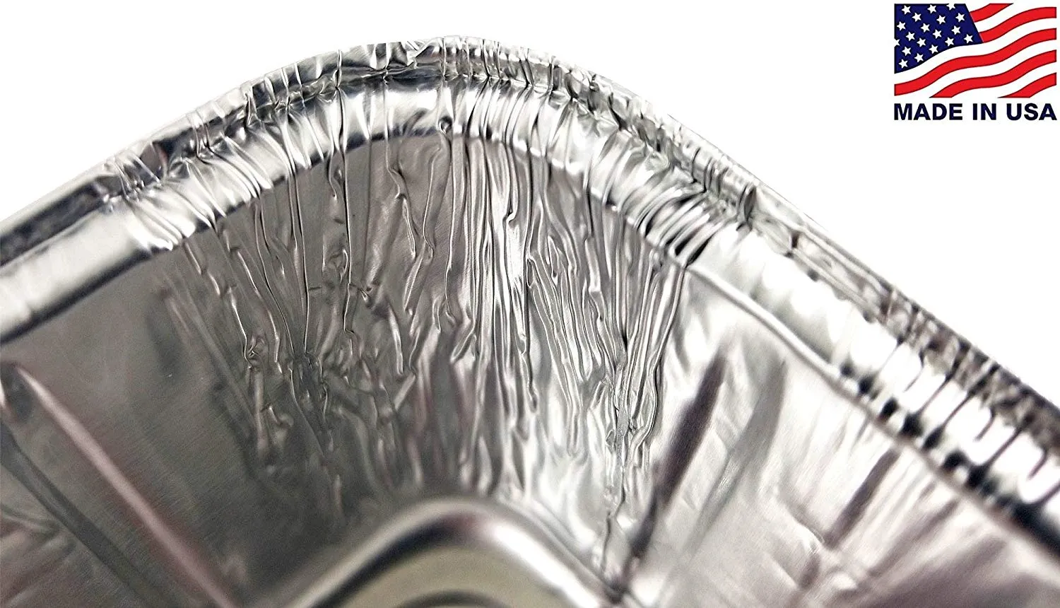 1 1/2 lb. Aluminum Foil Loaf Pan w/Dome Lid 50/PK