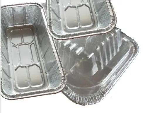 1 1/2 lb. Aluminum Foil Loaf Pan w/Dome Lid 50/PK