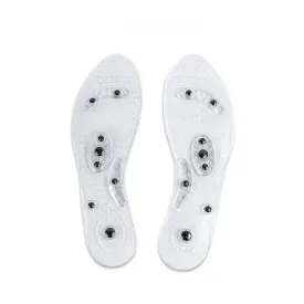 1 Pair Acupressure Magnetic Massage Insoles Men Women Silicone Insole Foot Massager Shoe Pad