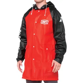 100% Torrent Raincoat - Red/Black