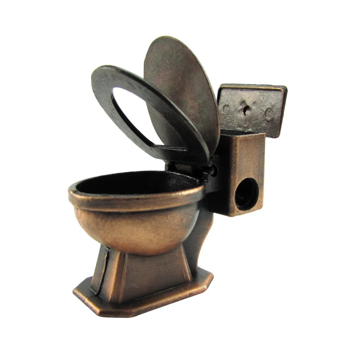 1:12 Scale Dollhouse Metal Toilet Accessory Pencil Sharpener