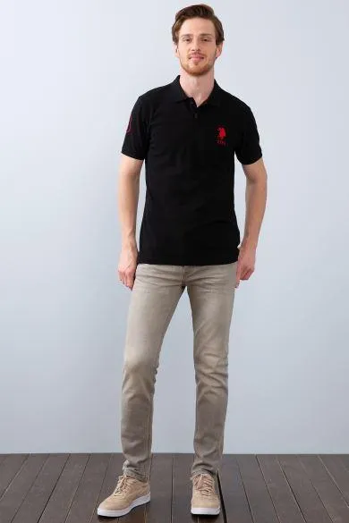 11311 Black Slim Fit Golf US POLO ASSN T-Shirt