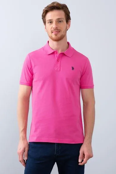 11385 Pink Slim Fit Golf US POLO ASSN T-Shirt