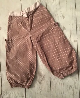 12-18 Months Cuffed Cotton Trousers