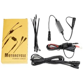 12V Motorcycle/Car Power Cable for Electric Heated Gloves