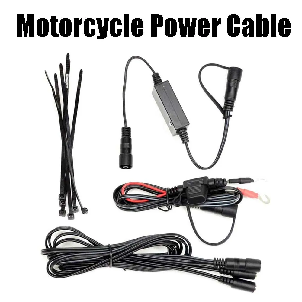 12V Motorcycle/Car Power Cable for Electric Heated Gloves