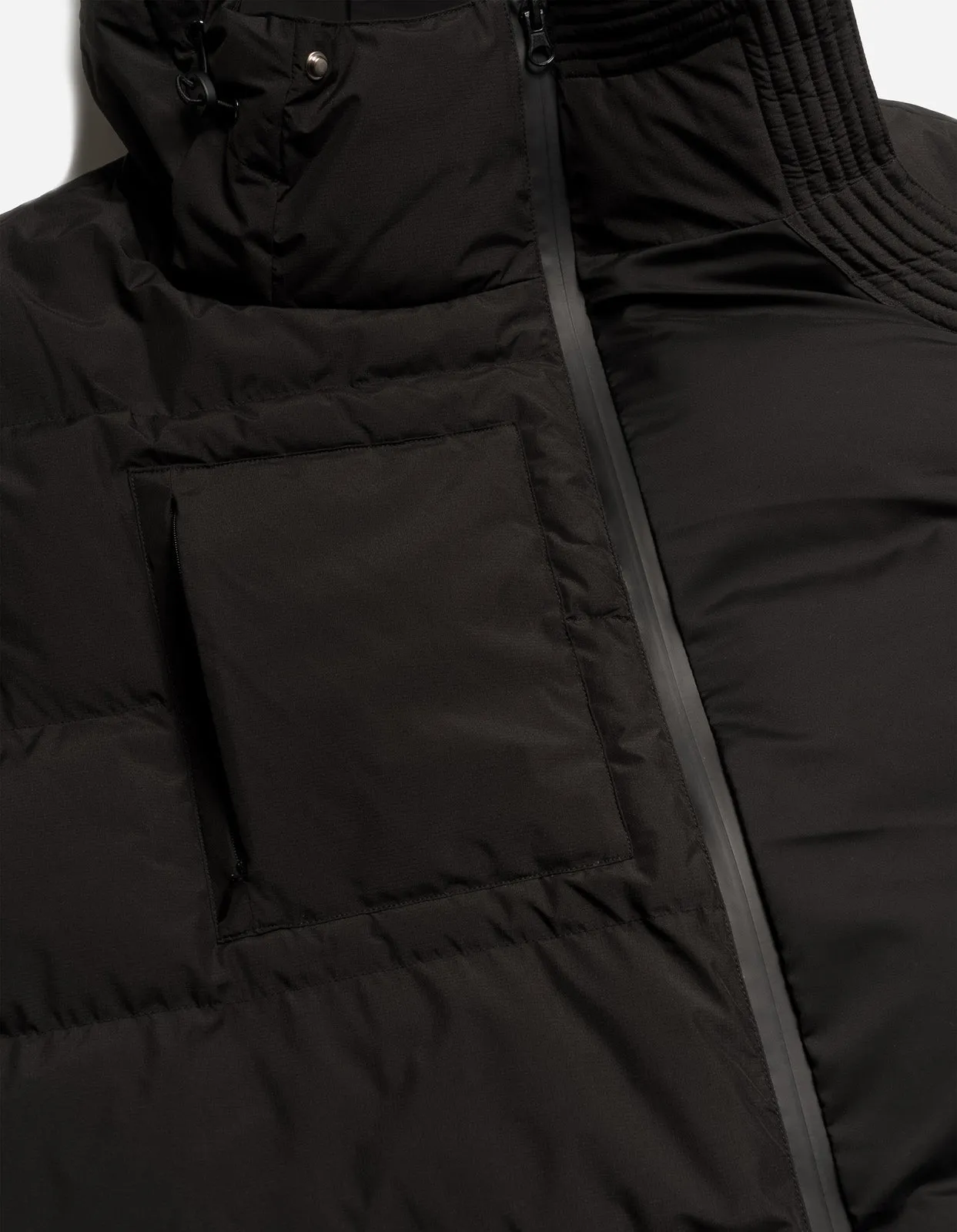 1381 Tibetan Padded Tech Parka Black