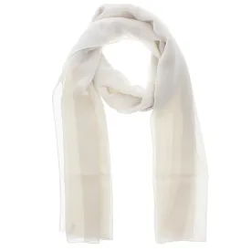 150 x 45cm Oatmeal Chiffon Scarf