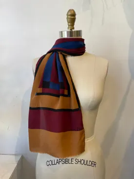 1980s Christian Dior silk scarf