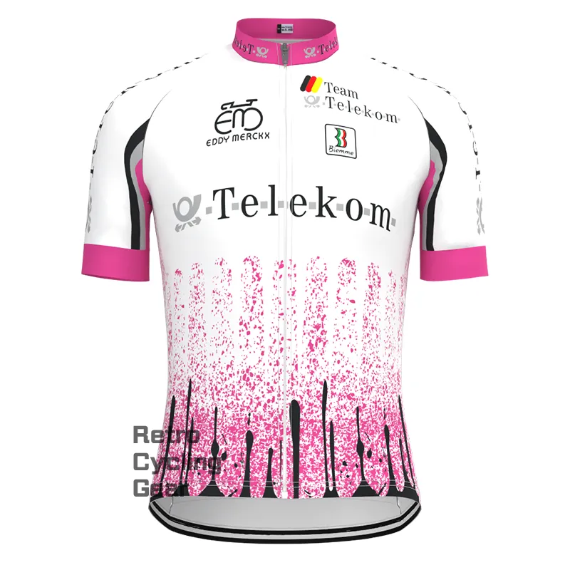 1990s Telekom Retro Long Sleeve Cycling Kits