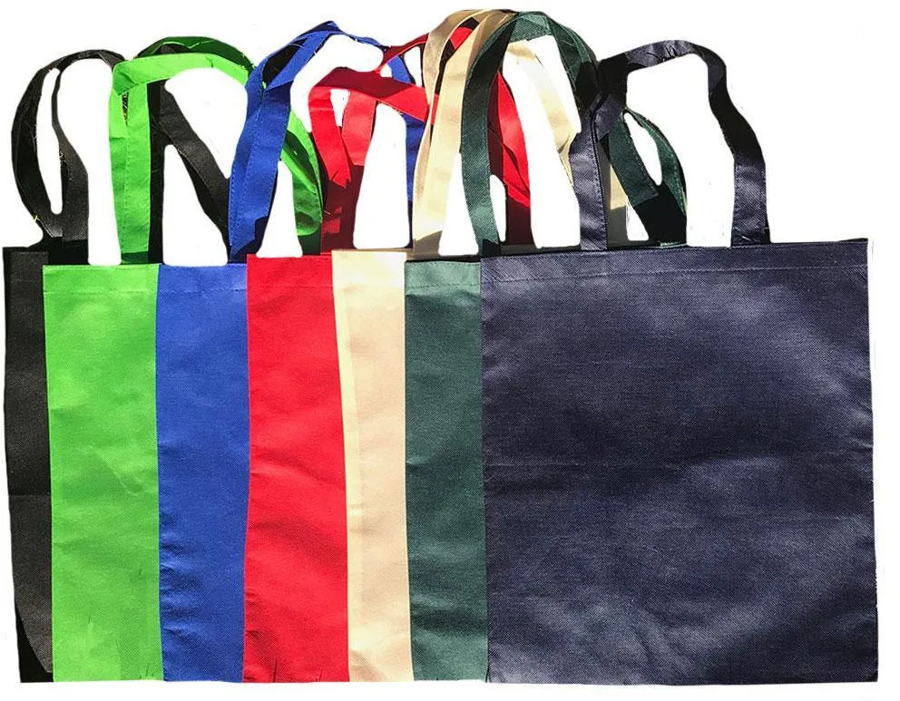 2 Dozen Grocery Shopping Tote Bags Recycled Eco Friendly Wholesale Bulk 15inch