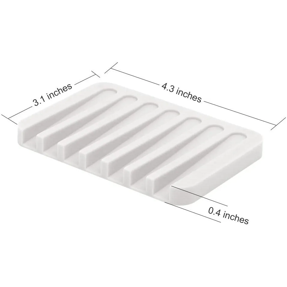 2-Pack: Wooden Soap Tray