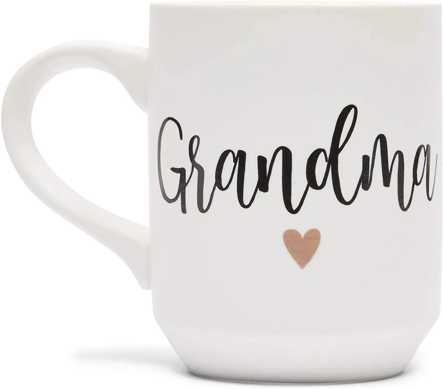 2 Piece Grandma and Grandpa Mugs Set for Coffee, Tea, Grandparent Announcement Gifts (15 oz)