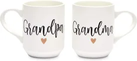 Grandparent-grandchild cotton pajama set