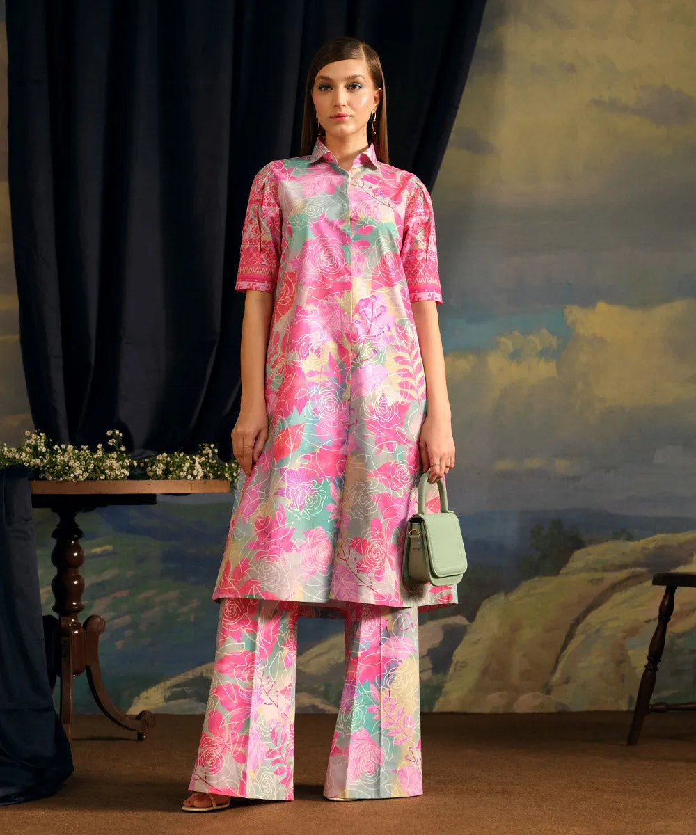 2 Piece - Printed Lawn Suit-00U2Tdy24V43