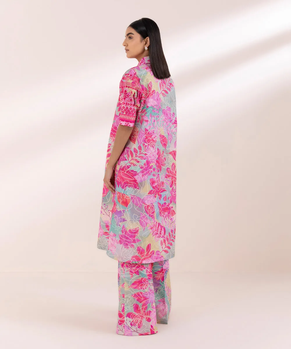 2 Piece - Printed Lawn Suit-00U2Tdy24V43