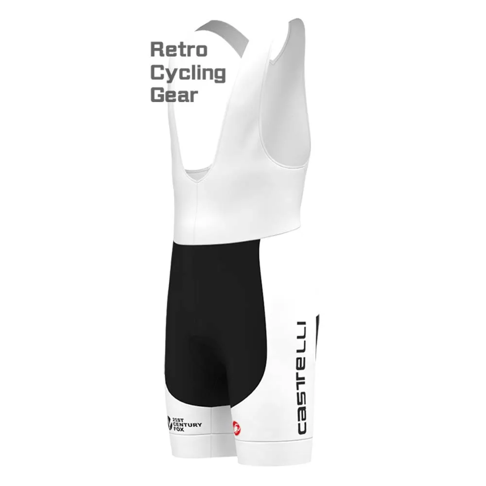 2018 white sky Retro Long Sleeve Cycling Kits