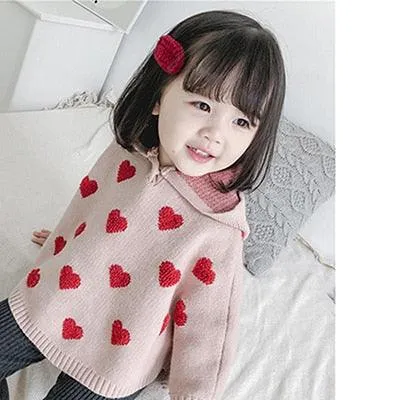 2021 spring Children's Knitted Sweater Baby Girls Sweater buy in bulk