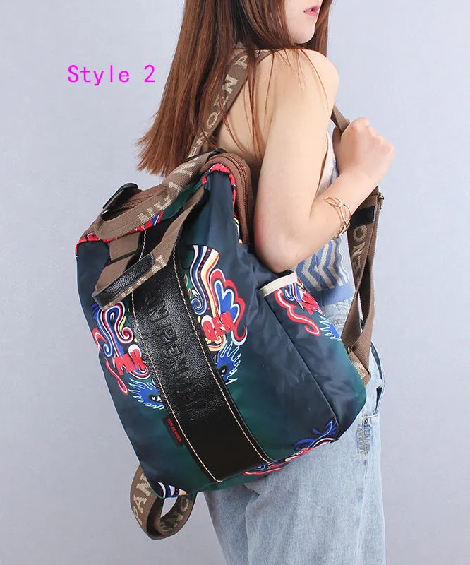 2024 Versatile Large Capacity Travel Printed Shoulder Backpack ZX1003