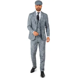 20's Gangster Grey Suit