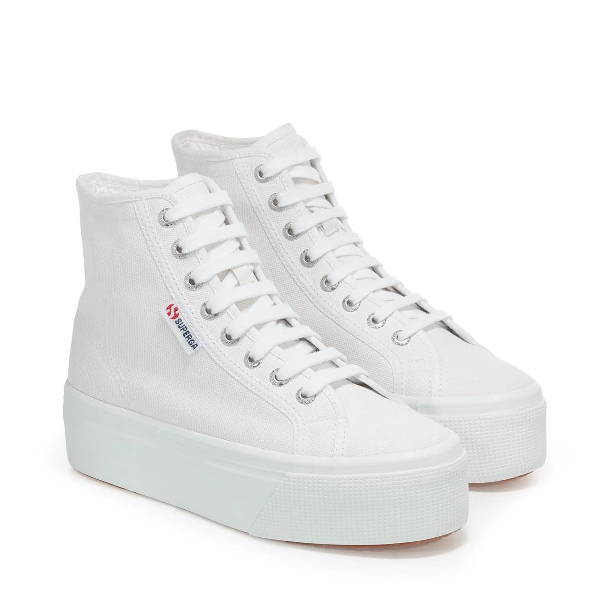 2708 High Top Sneakers - White