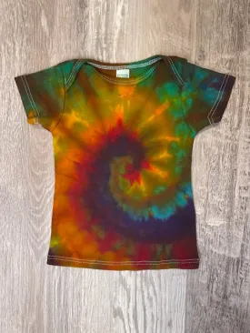 3-6 Month Sunshine Tiedye ORGANIC Baby T-Shirt #3