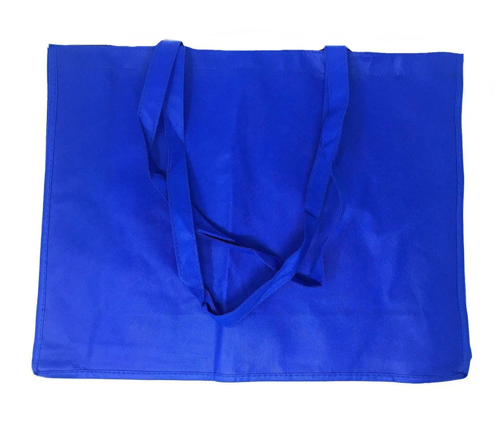 3 Pack Extra Large Reusable Grocery Shopping Tote Bags Recycled Eco Friendly 20inch