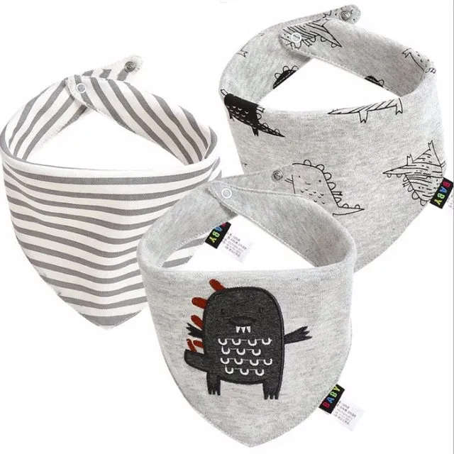 3-pc Baby Feeding Head Scarf