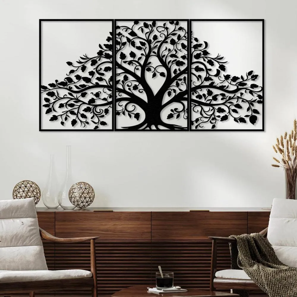 3 Pieces Life Tree Wall Decor