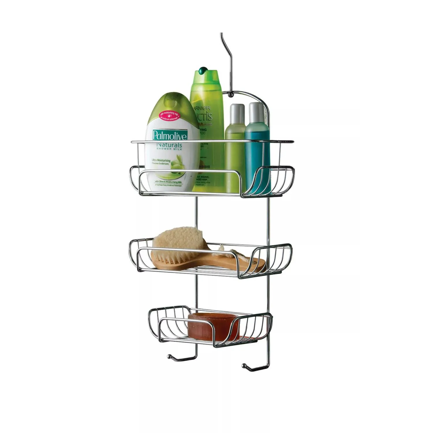 3 Tier Chrome Shower Caddy