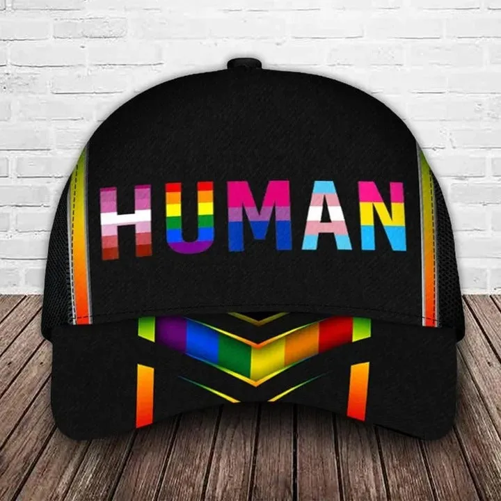 3D Pride Baseball Cap Abstract LGBT Unicorn Love Is Love Printing Baseball Cap Hat, Pride Cap