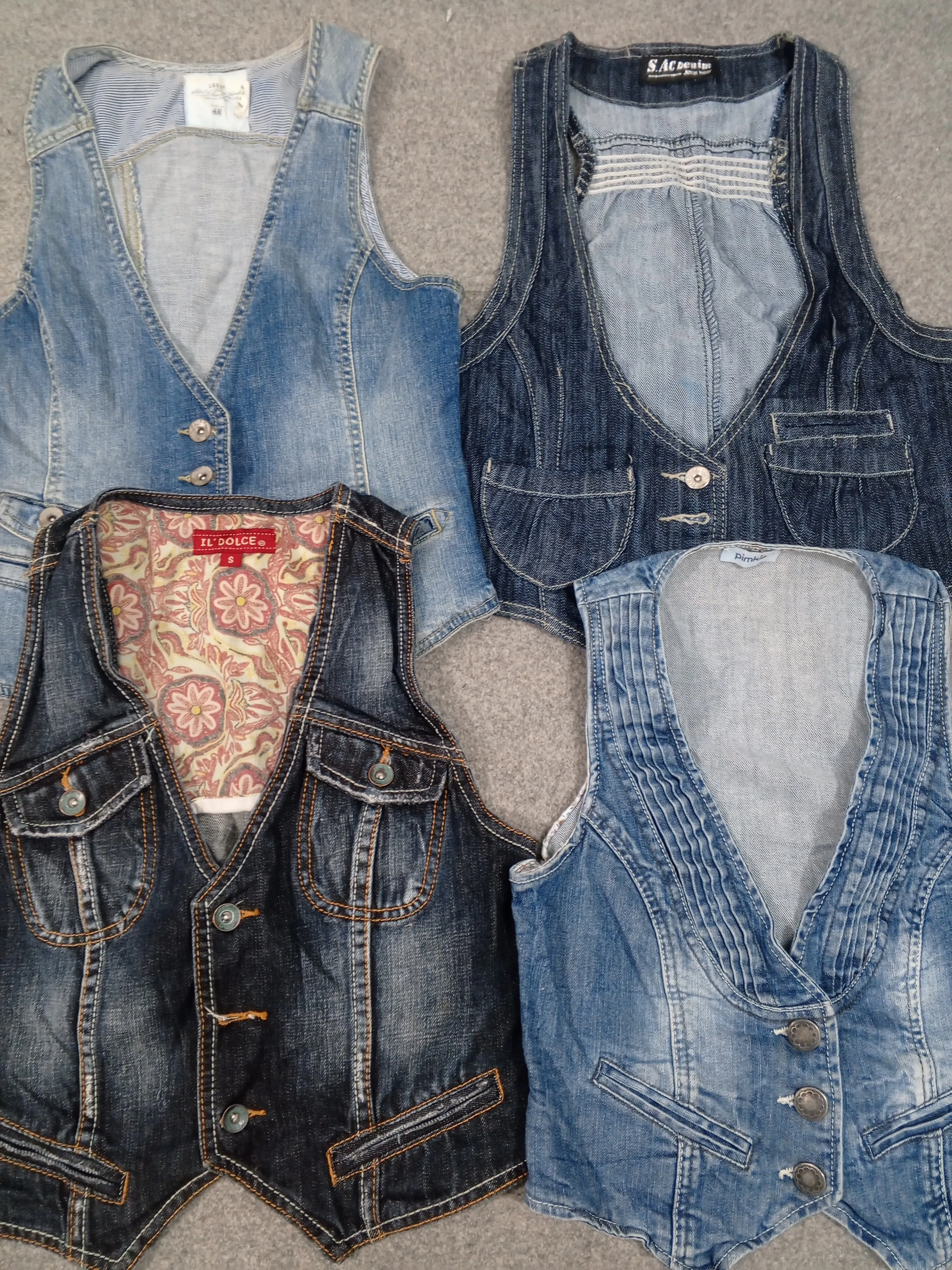 #449 Ladies Y2K Denim Vest -28