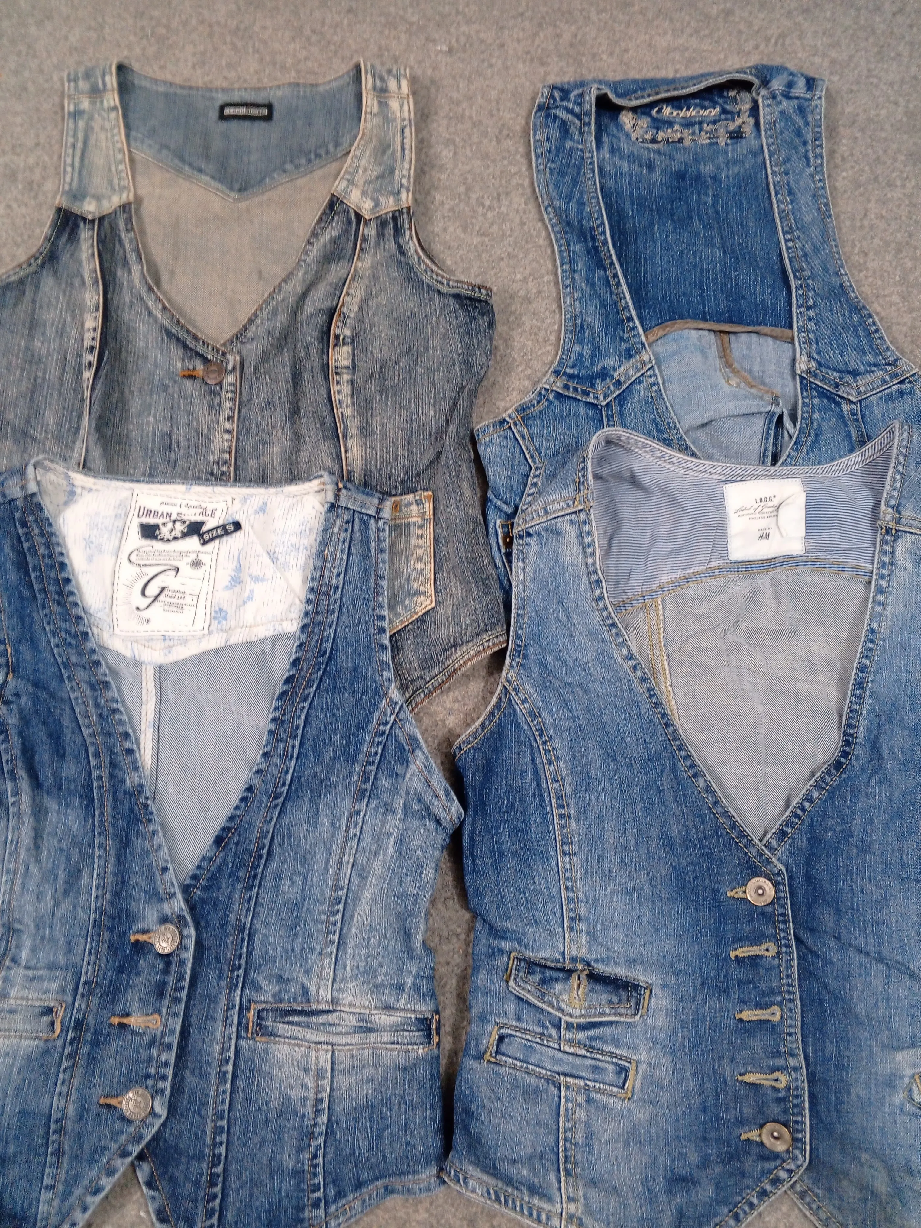 #450 Ladies Denim Vests -26