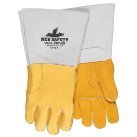 49751XL MCR Safety Welding Gloves, X-Large, Gold