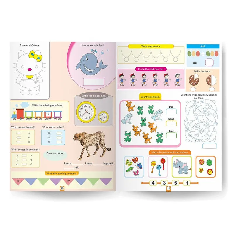 500 Maths Activity Book - Develop Math Skills, Number Sense, Basic Operations and More