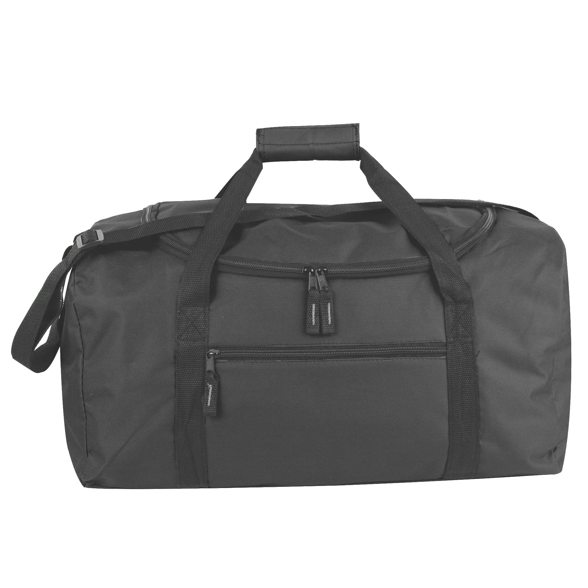 50cm Duffel Bag 39L Capacity - Black