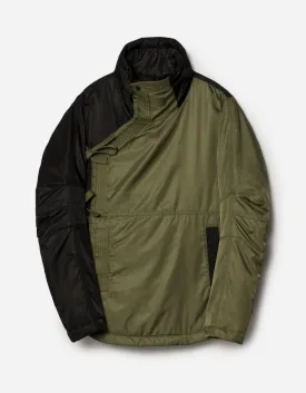 5274 Tibetan Padded Flight Jacket Black/Olive