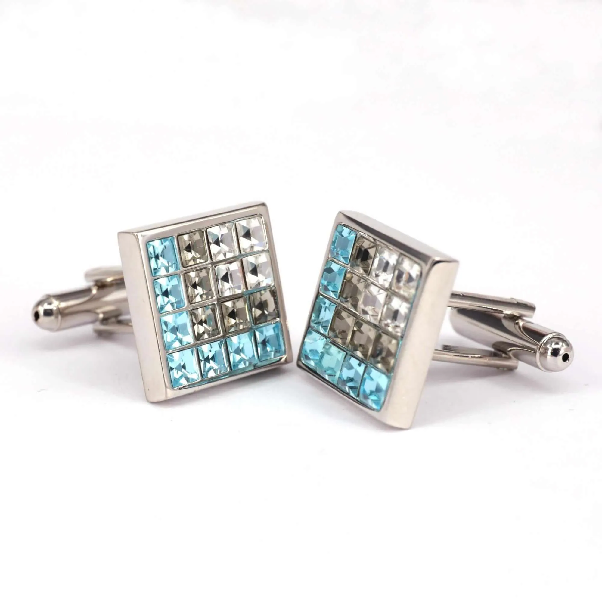 8 Gradient Light Crystal Cufflinks (Online Exclusive)