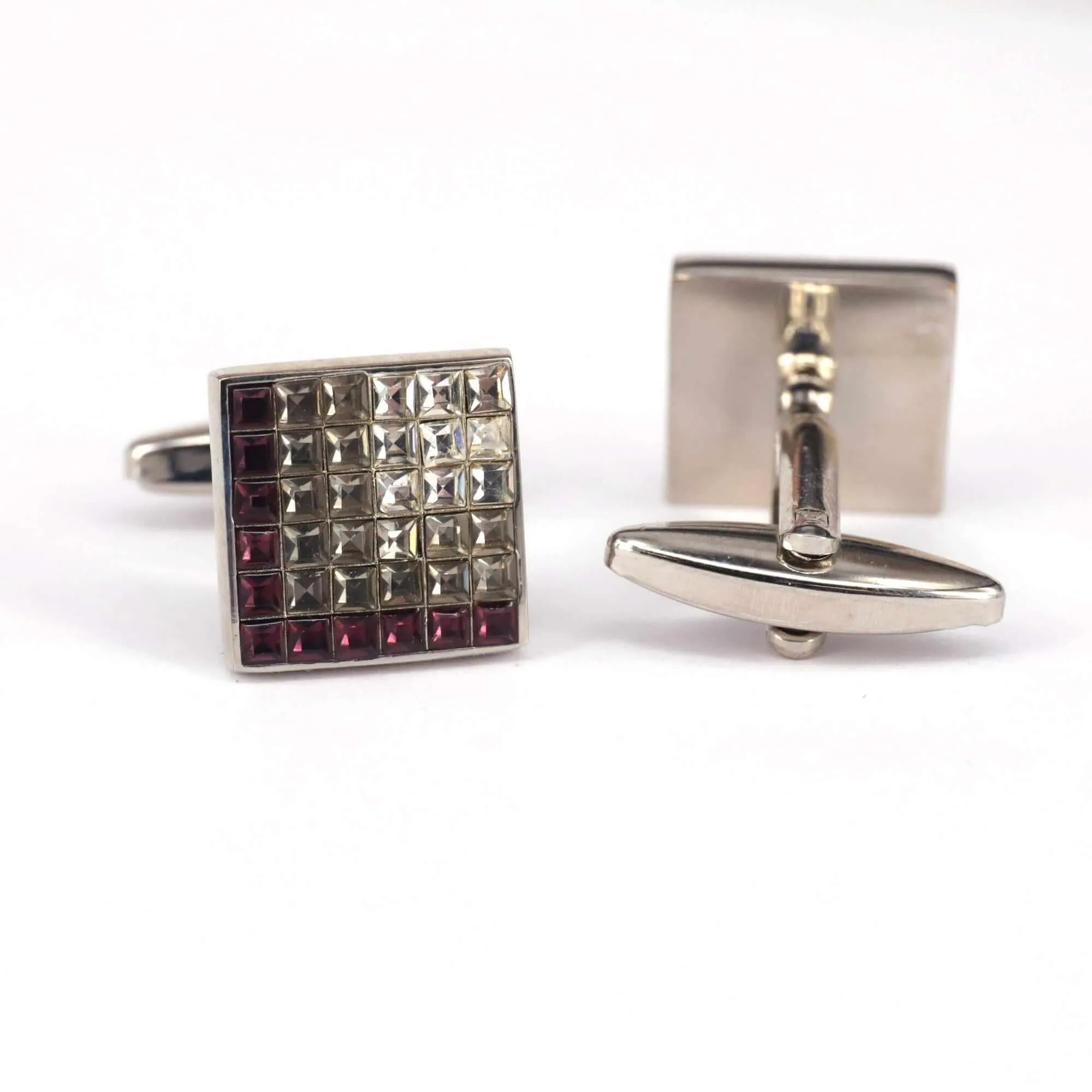 8 Gradient Light Crystal Cufflinks (Online Exclusive)