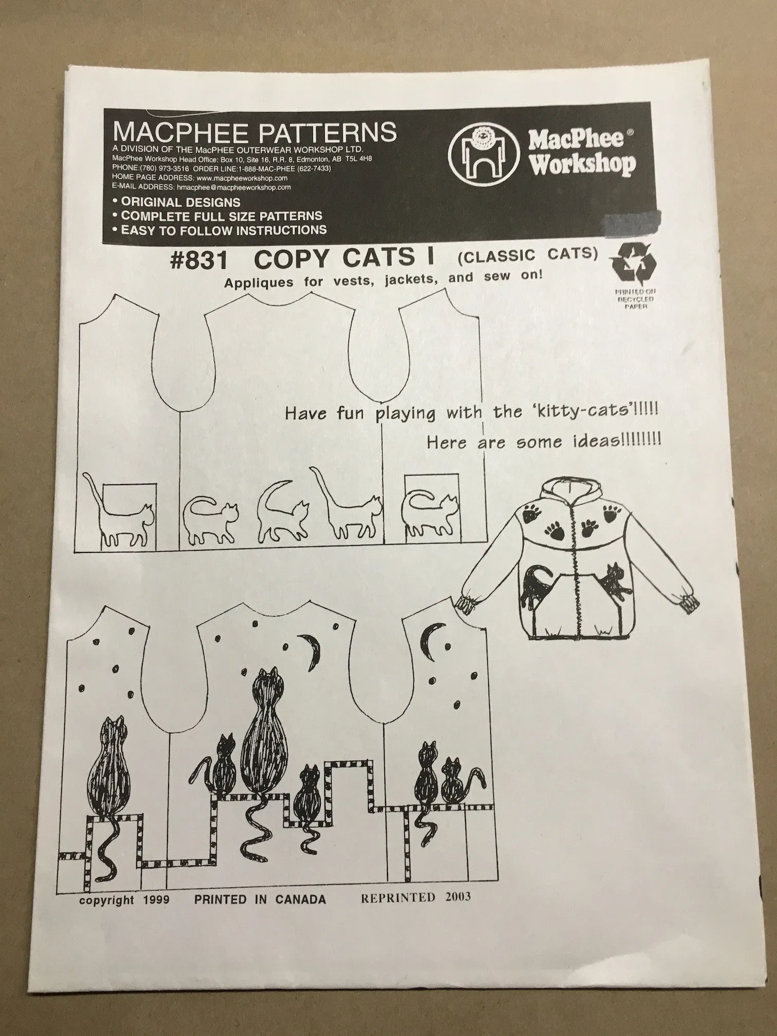 #831 COPY CATS I (CLASSIC CATS)