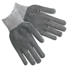 9662SM MCR Safety Gloves, Small, Cotton Polyester Blend, Natural