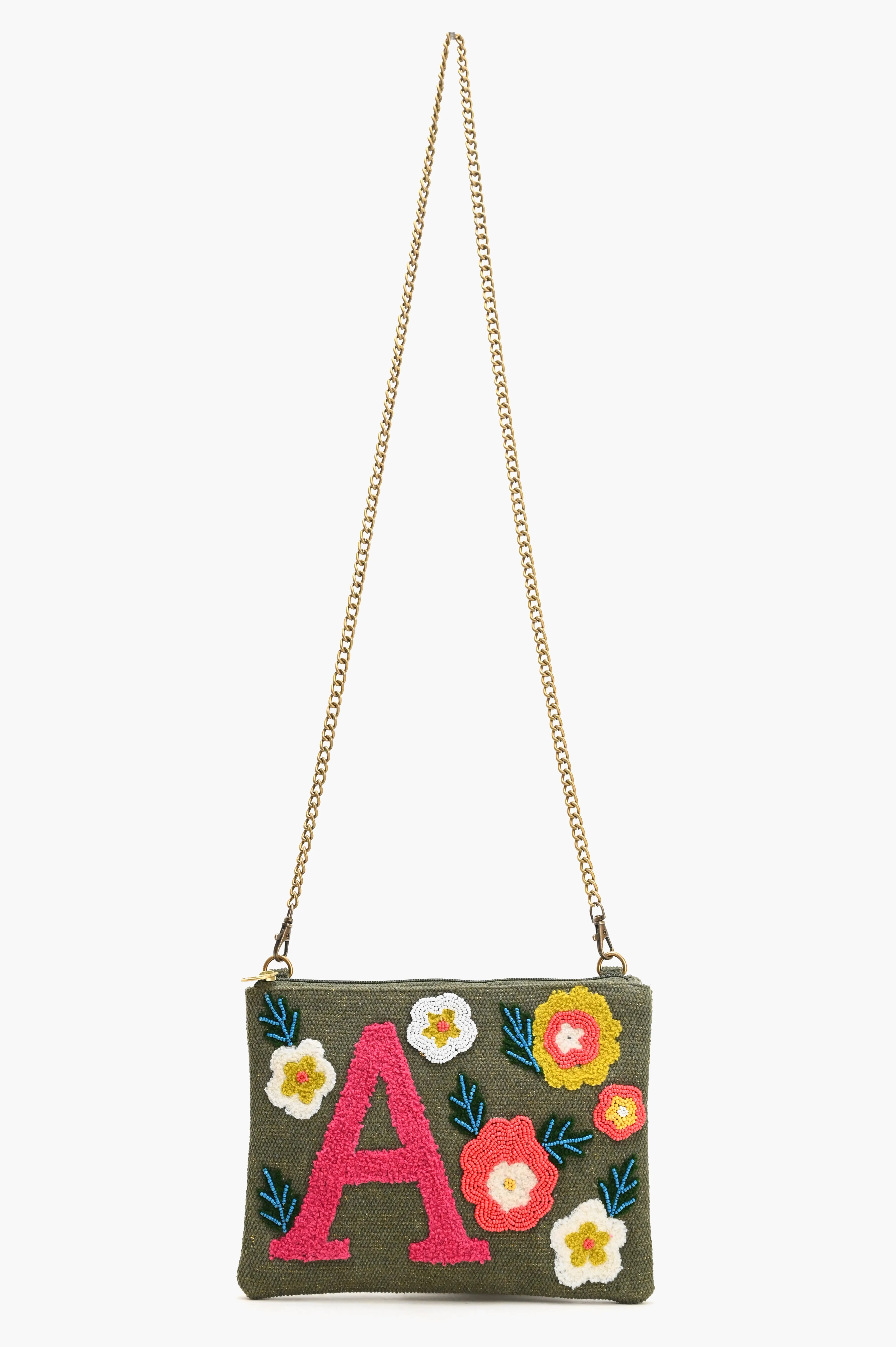 A Floral Crossbody Bag