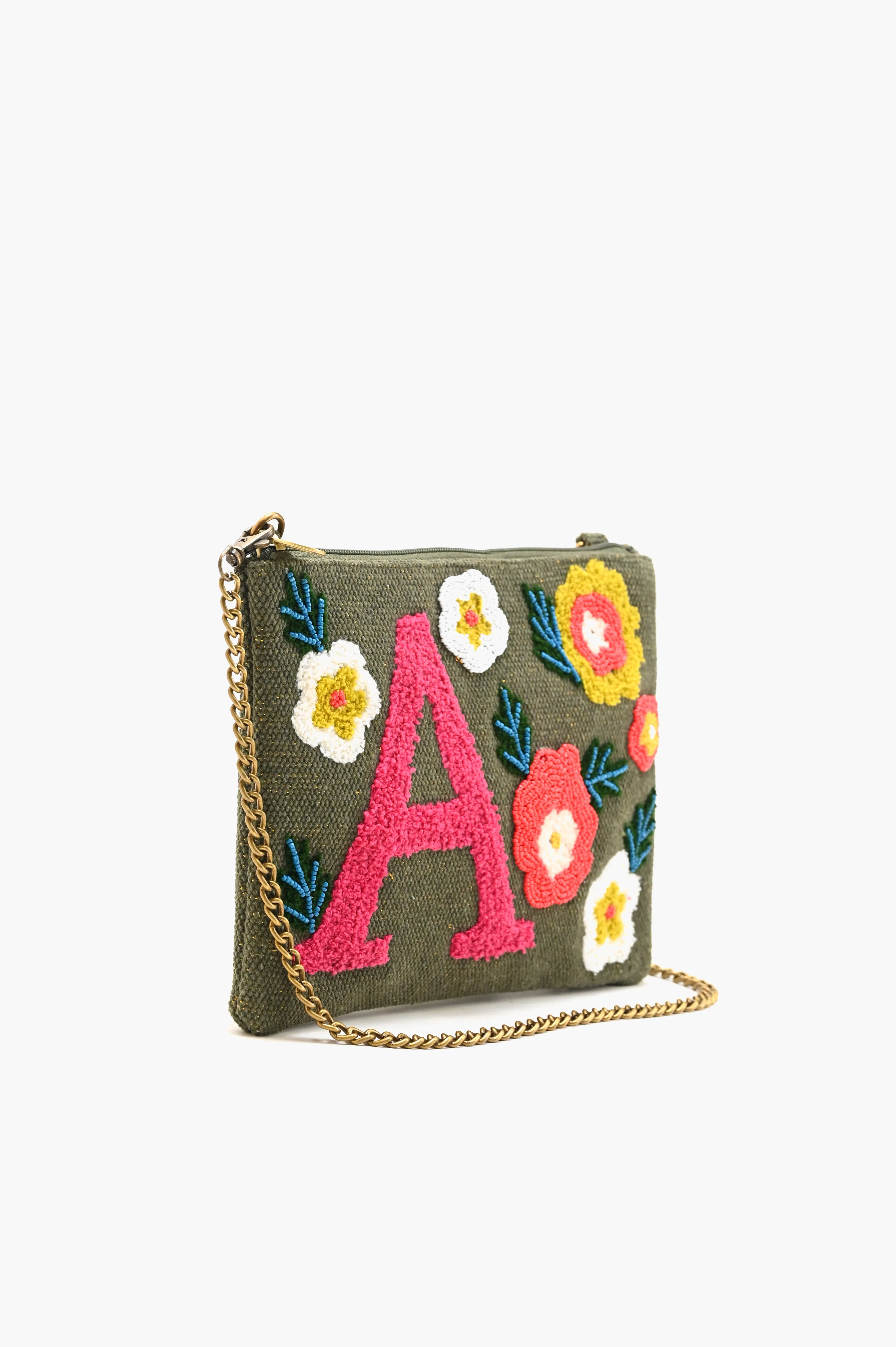 A Floral Crossbody Bag