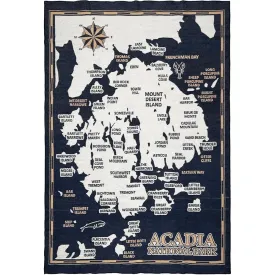 Acadia National Park Wool Throw